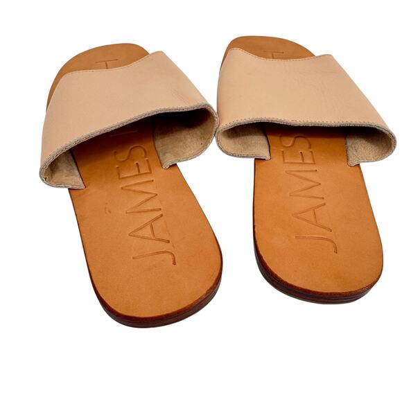 James Smith Off‎ Duty Slide Sandal in Tan Size EU 41 - Picture 4 of 8